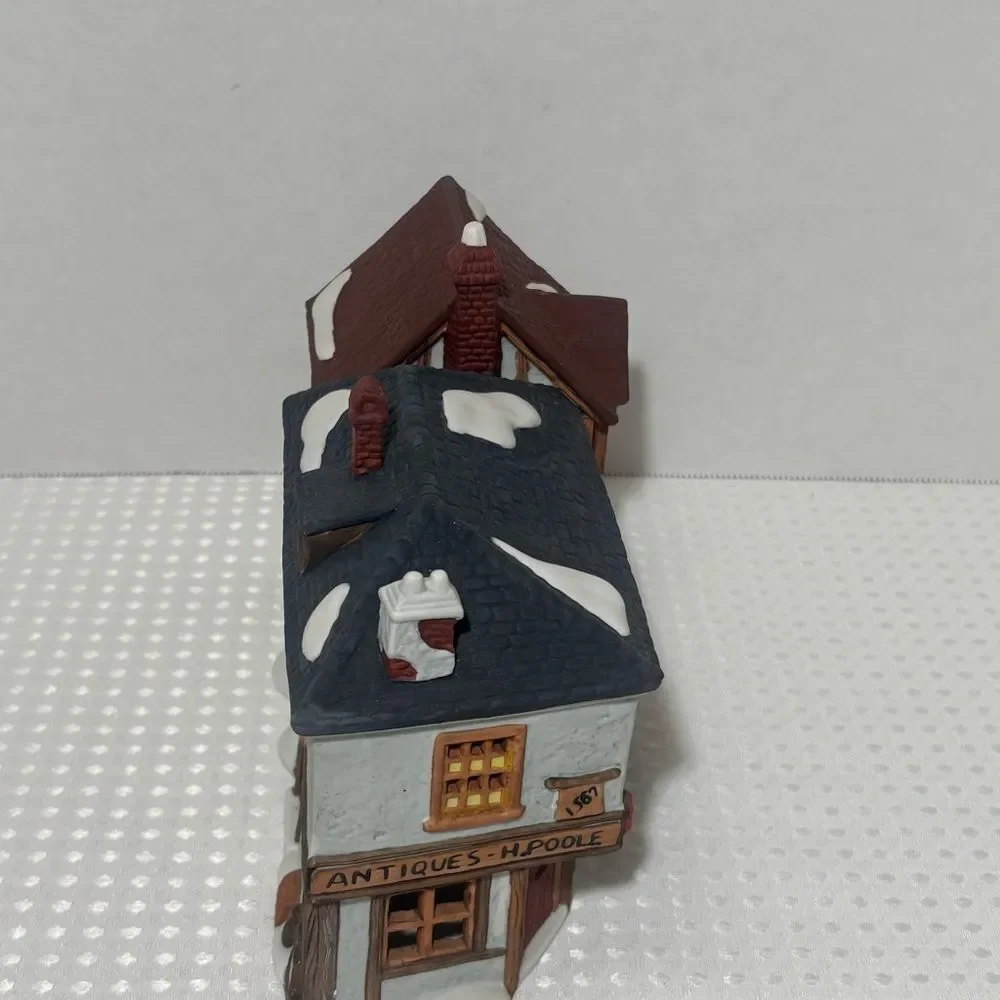 Dept 56 Dickens Village The Old Curiosity Shop Handpainted Porcelain VTG 1987